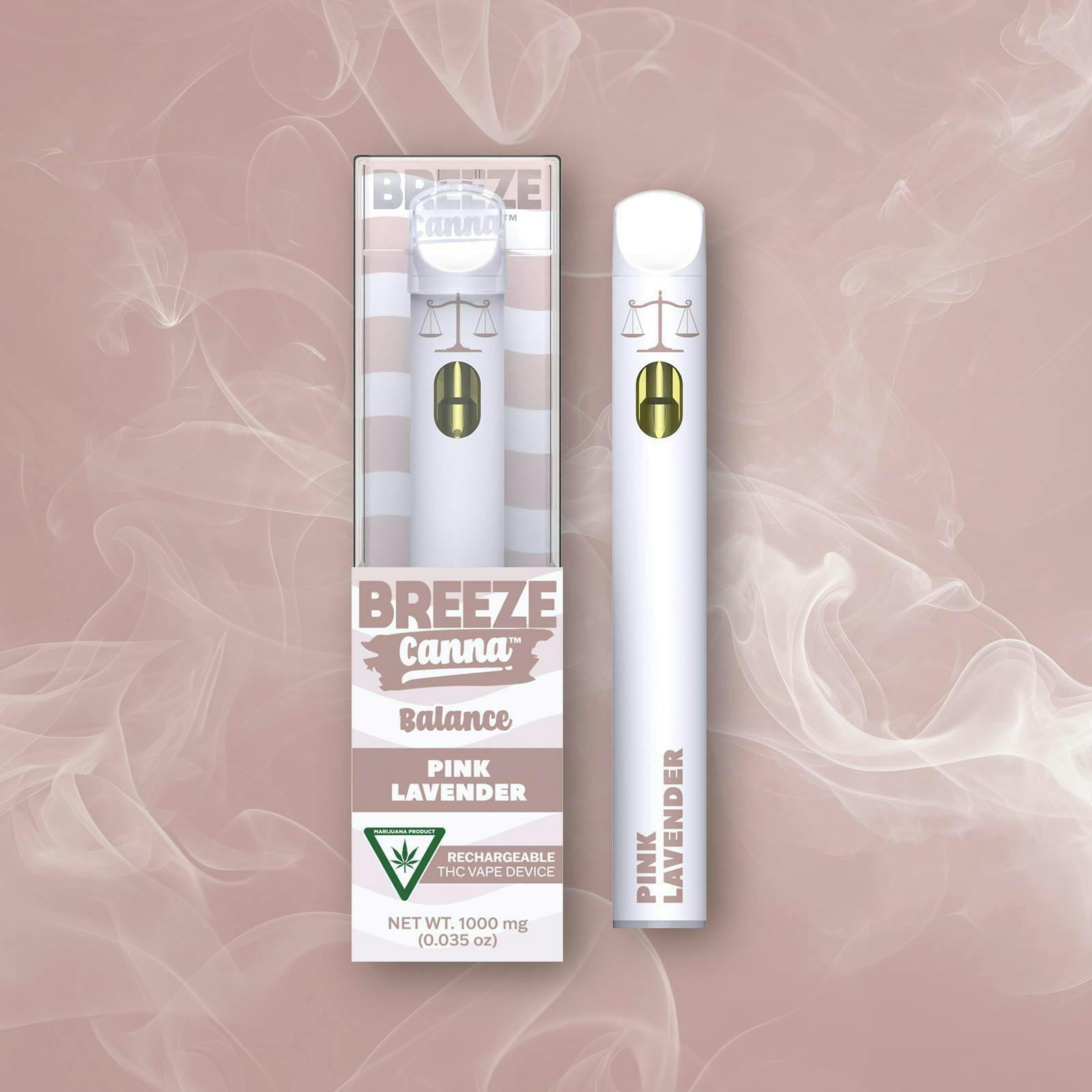 Breeze Canna - BREEZE Canna | Pink Lavender | Balance PLUS Disposable | 1g - 1
