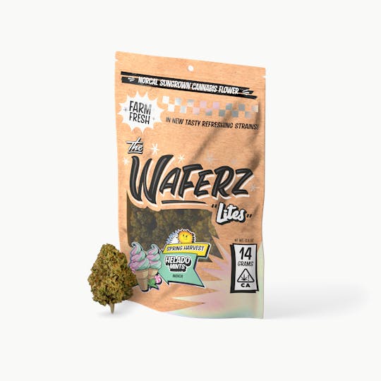 Waferz - Waferz Lites "Spring Harvest": Helado Mints - 14 G - 1