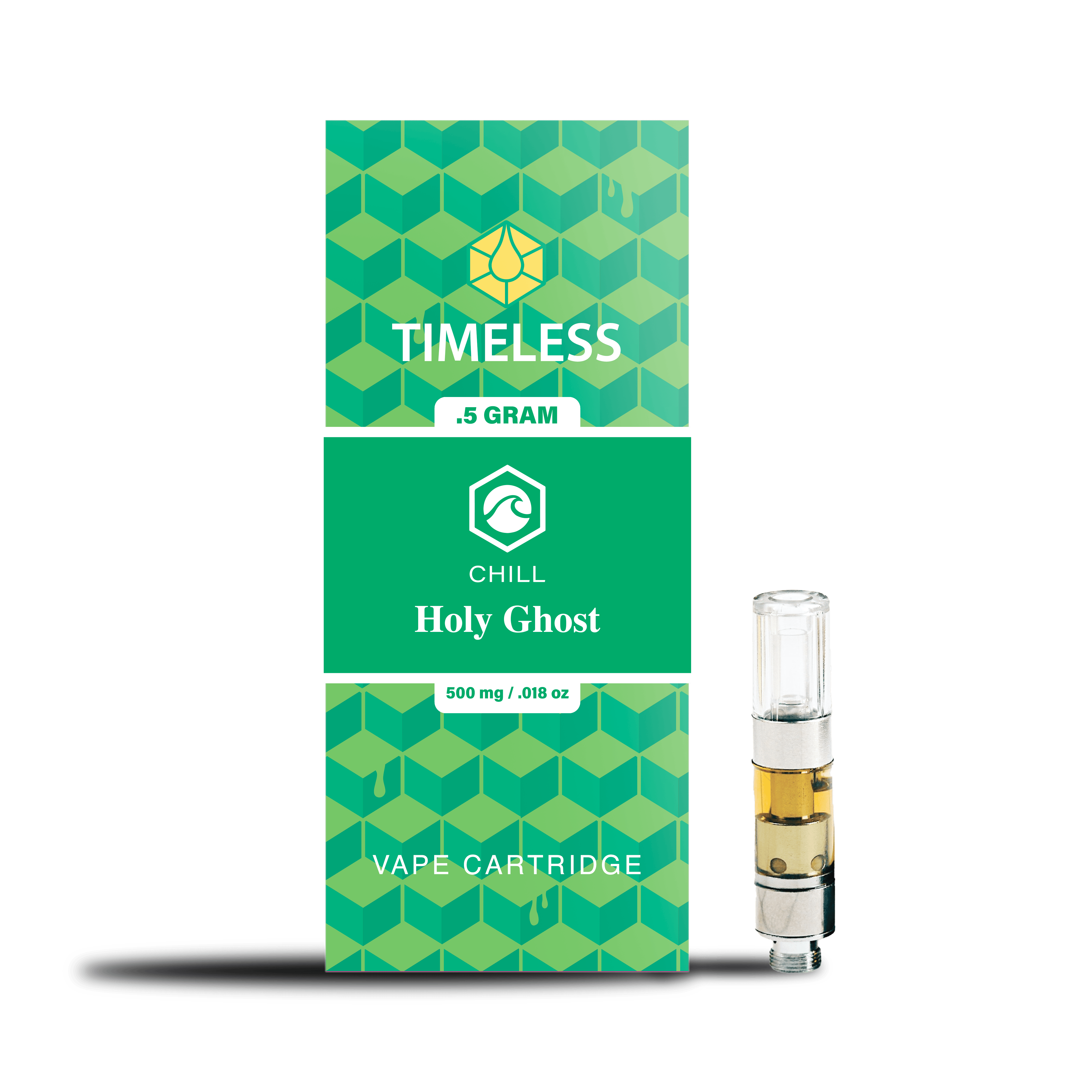 Timeless Vapes - Holy Ghost | CHILL Cartridge | 0.5g - 1