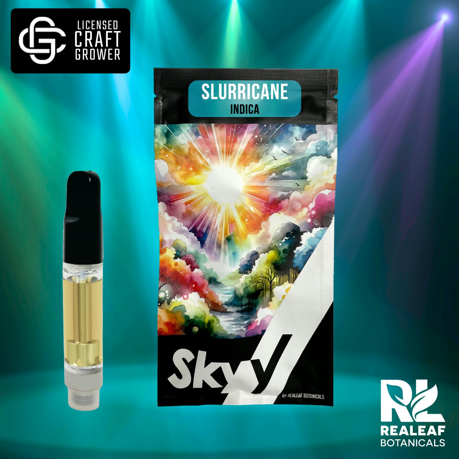 Realeaf Botanicals - Slurricane Vape Cartridge 2.0g - 1