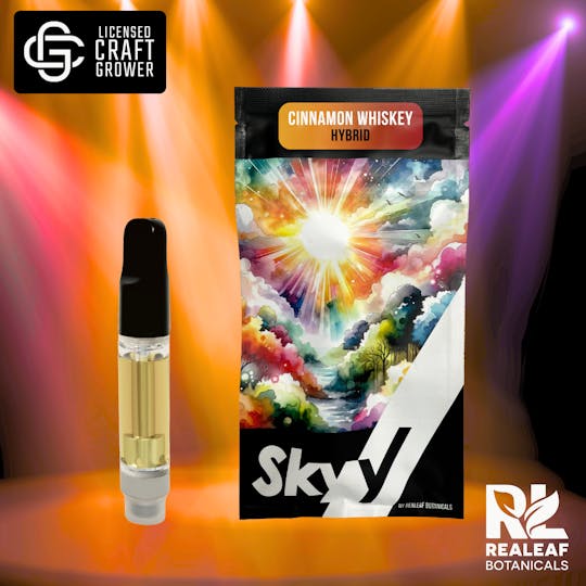 Realeaf Botanicals - Cinnamon Whiskey Vape Cartridge 2.0g - 1