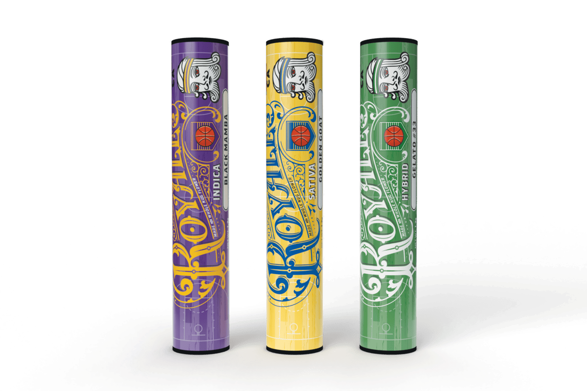 Kingroll - Kingroll Royale | Black Mamba | Live Resin Infused Joint | 1.3g - 1