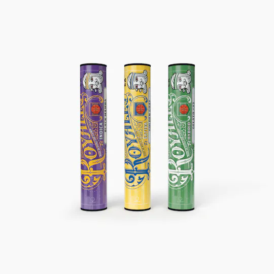 Kingroll - Kingroll Royale | Black Mamba | Live Resin Infused Joint | 1.3g - 1