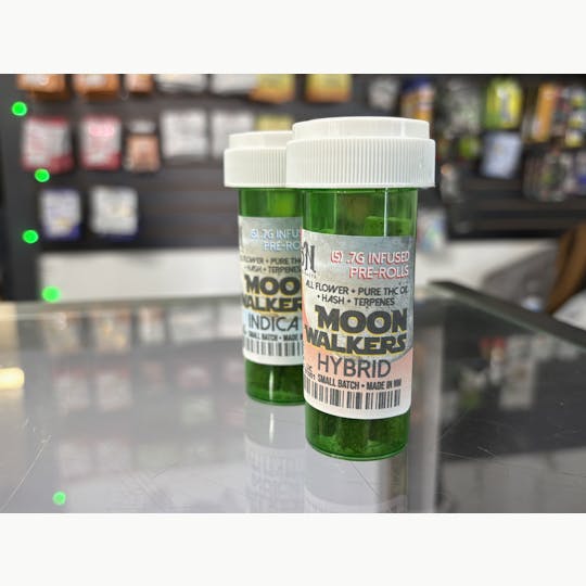 Eon Extracts - EoN Moon Walkers 5ct. .7g infused Prerolls - 1