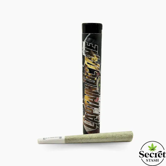 Secret Stash - Secret Stash | Full Bud Pre Roll | Captain Octane | 1.2g - 1
