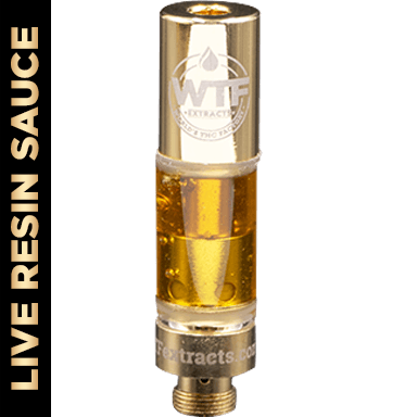 World's THC Factory - Live Resin Sauce Cartridge - Sunset Sherbet (H) .5g - 1