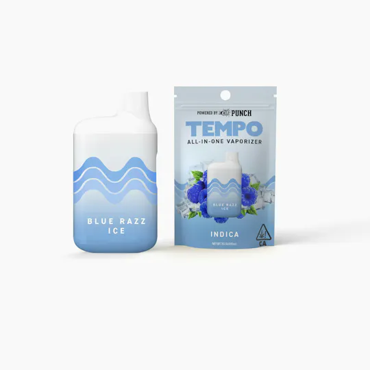 Tempo - Tempo | Blue Razz Ice | AIO Disposable | 1g - 1
