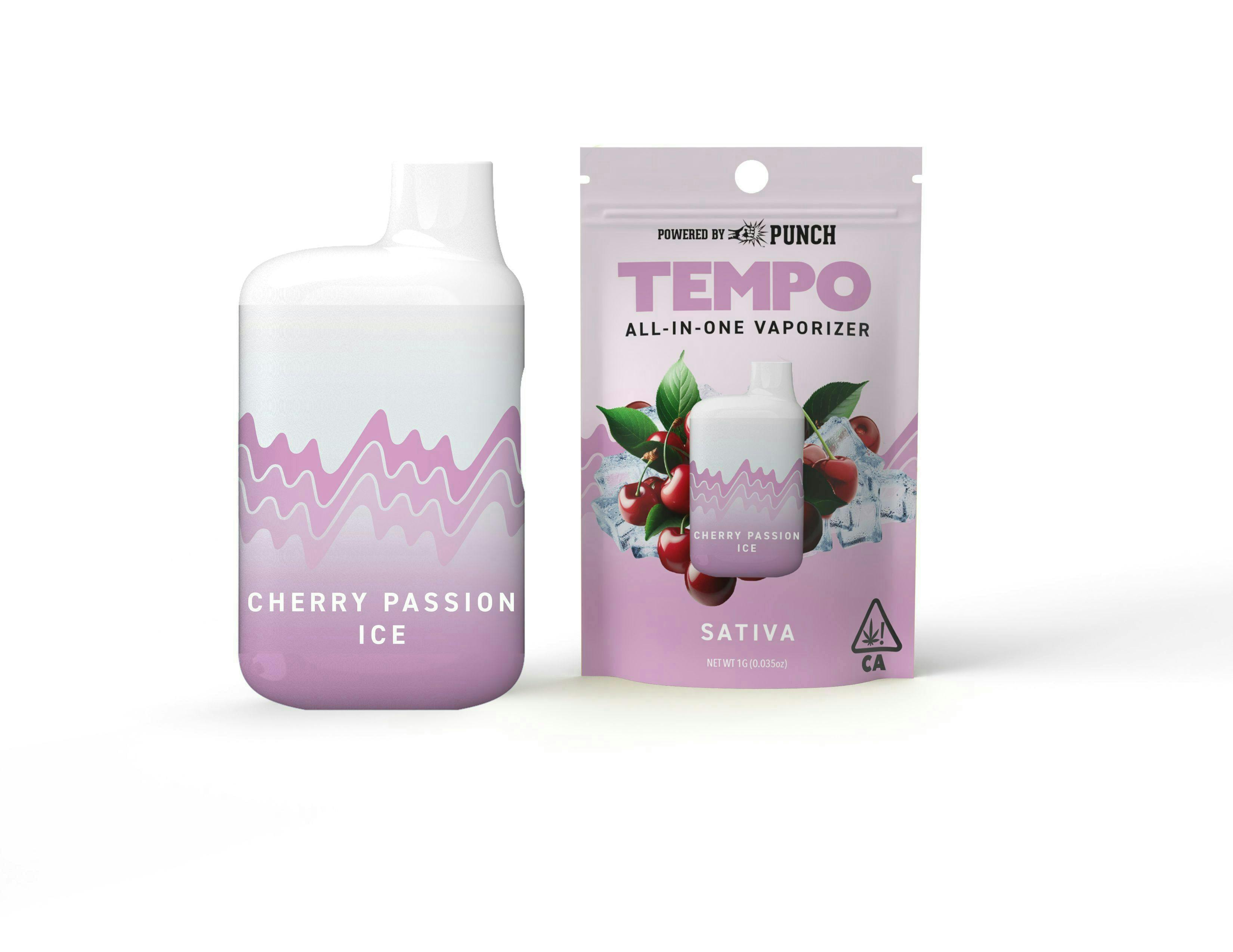 Tempo - Tempo | Cherry Passion Ice | AIO Disposable | 1g - 1
