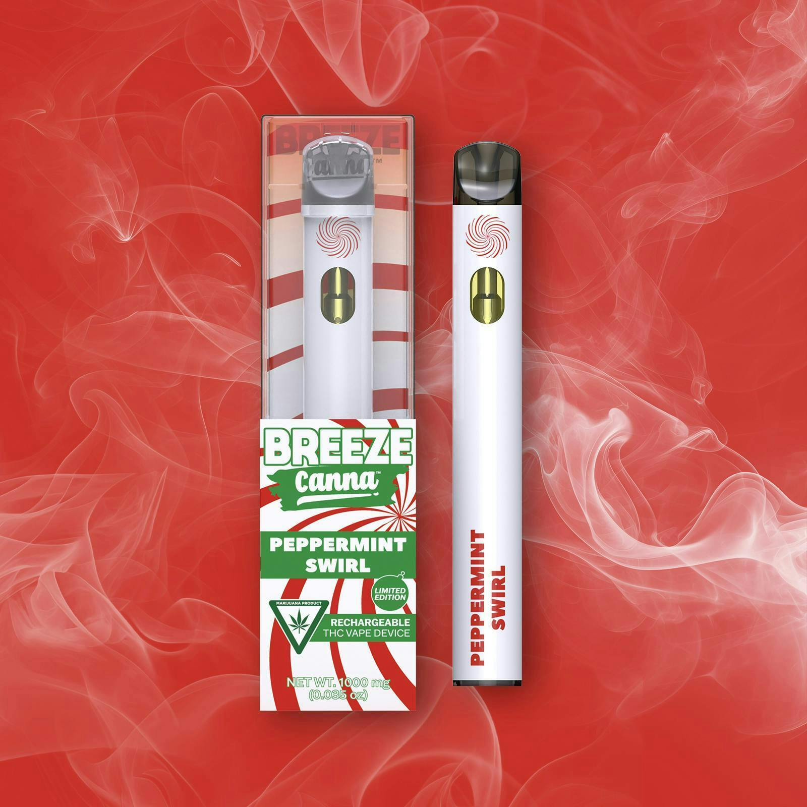 Breeze Canna - BREEZE Canna | Candy Cane | Seasonal PLUS Disposable | 1g - 1