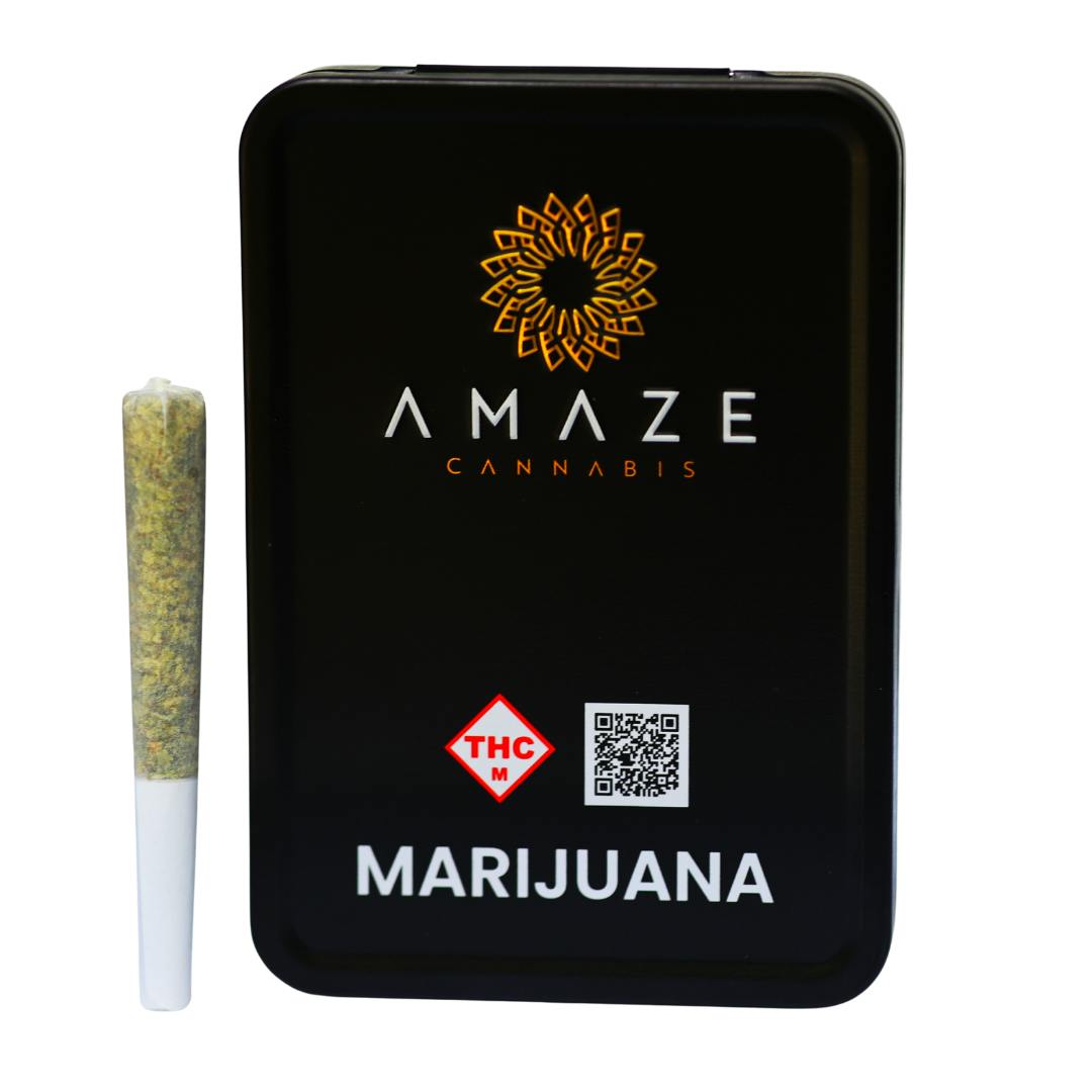 Amaze - AMAZE Cannabis - Amaze Orange - [0.5g] 5pk Whole Flower Pre-Rolls - 1