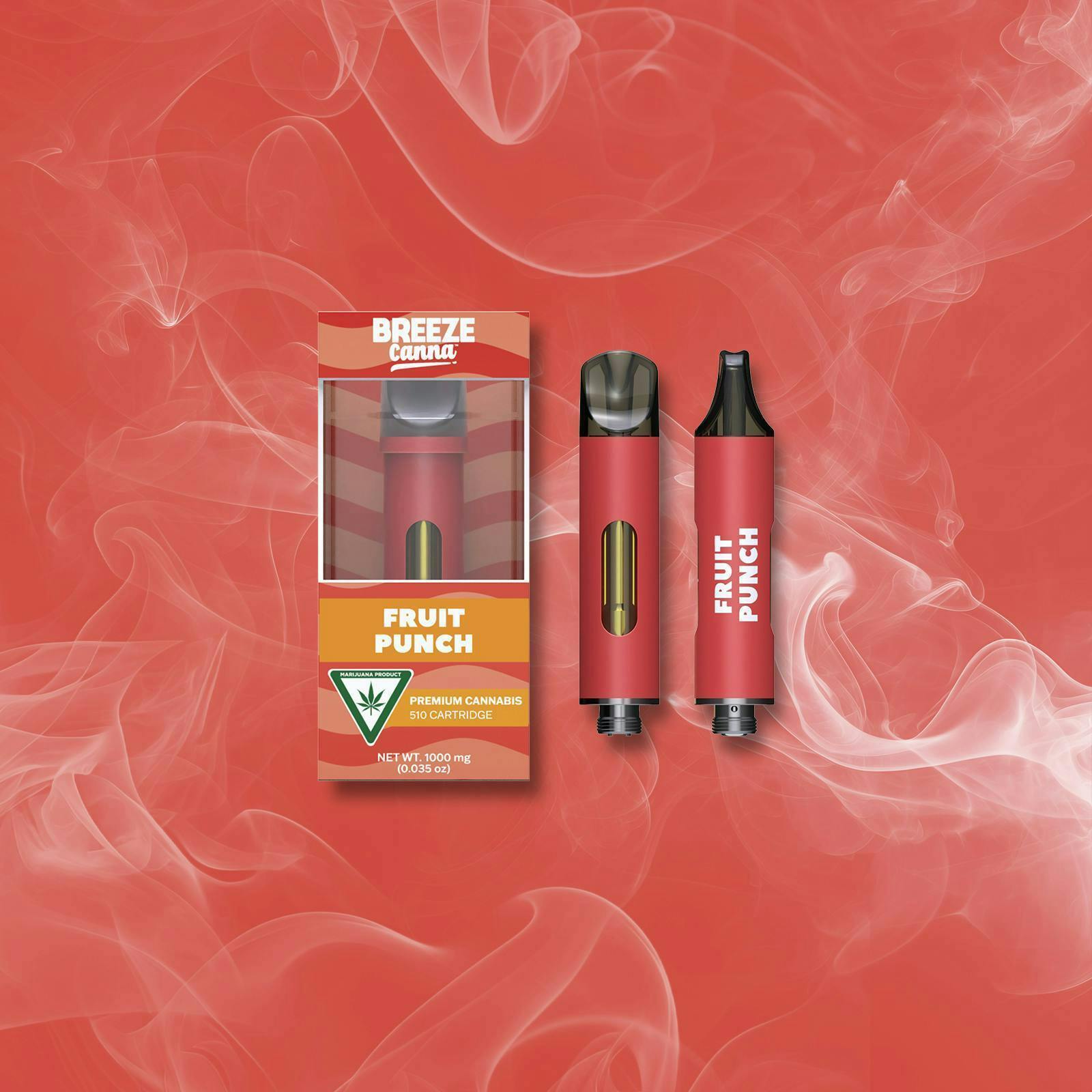 Breeze Canna - BREEZE Canna | Fruit Punch | Classic Cartridge | 1g - 1