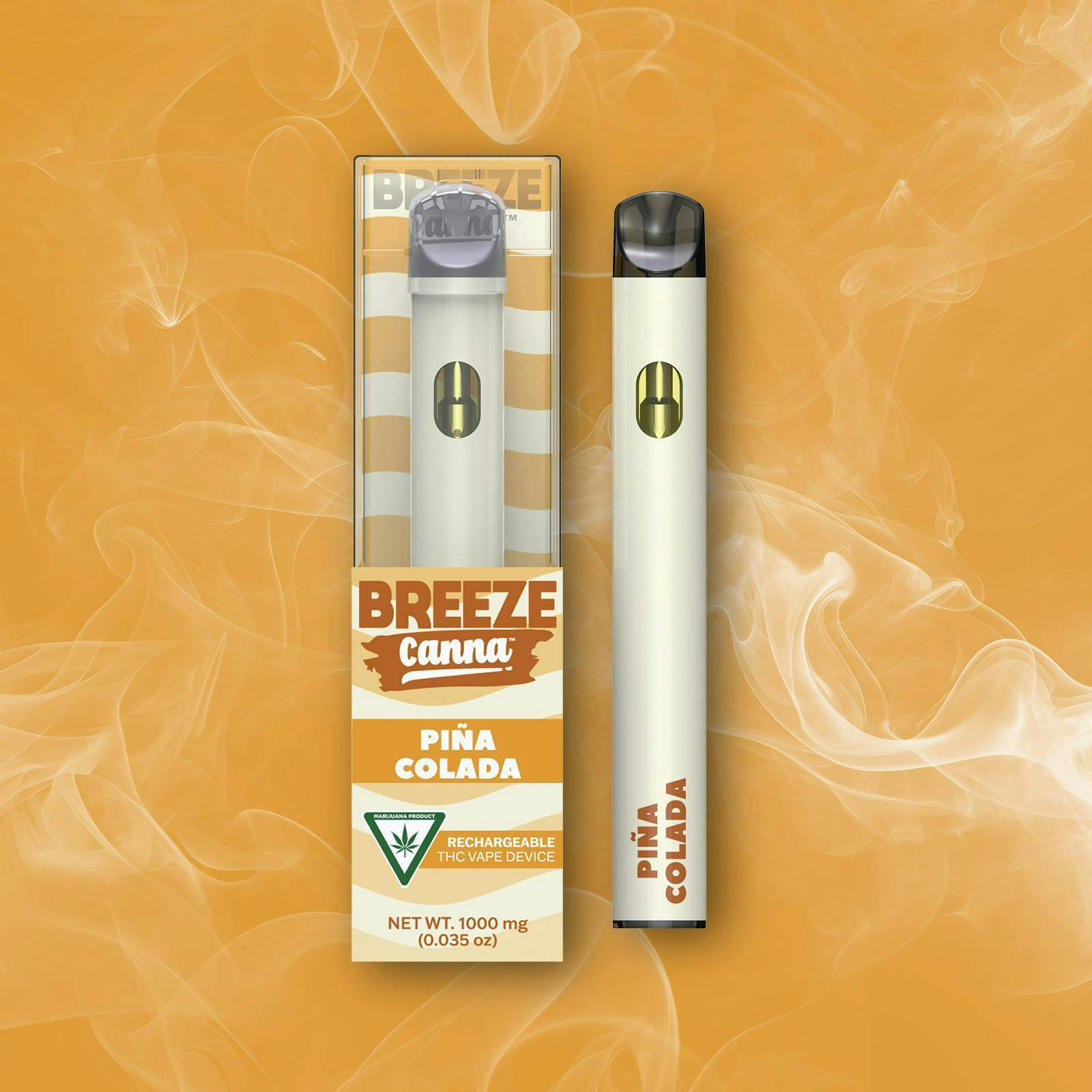 Breeze Canna - BREEZE Canna | Pina Colada | Seasonal PLUS Disposable | 1g - 1