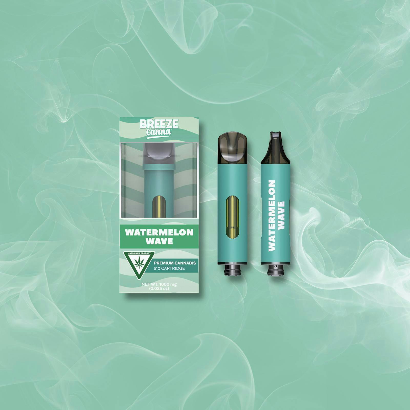 Breeze Canna - BREEZE Canna | Watermelon Wave | Classic Cartridge | 1g - 1