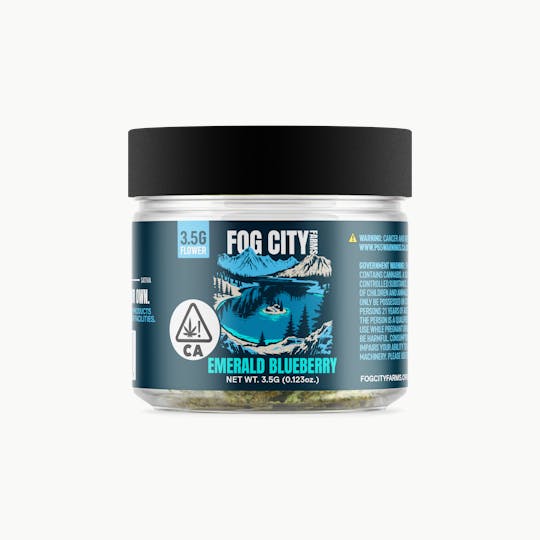 Fog City Farms - Emerald Blueberry 3.5g Premium Indoor Flower - 1
