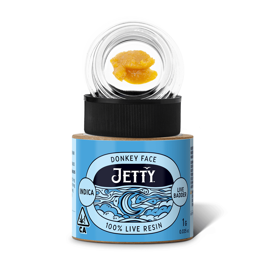 Jetty Extracts - Donkey Face | Live Badder | 1g - 1