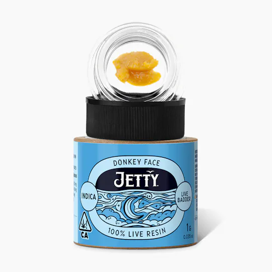 Jetty Extracts - Donkey Face | Live Badder | 1g - 1