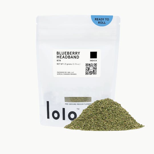lolo - Blueberry Headband | Indoor Ready To Roll | 21g - 1