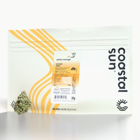 Coastal Sun - White Mango Sungrown Flower 28g - 1