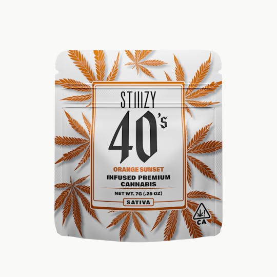STIIIZY - - ORANGE SUNSET - 7G 40's Infused Flower - 1