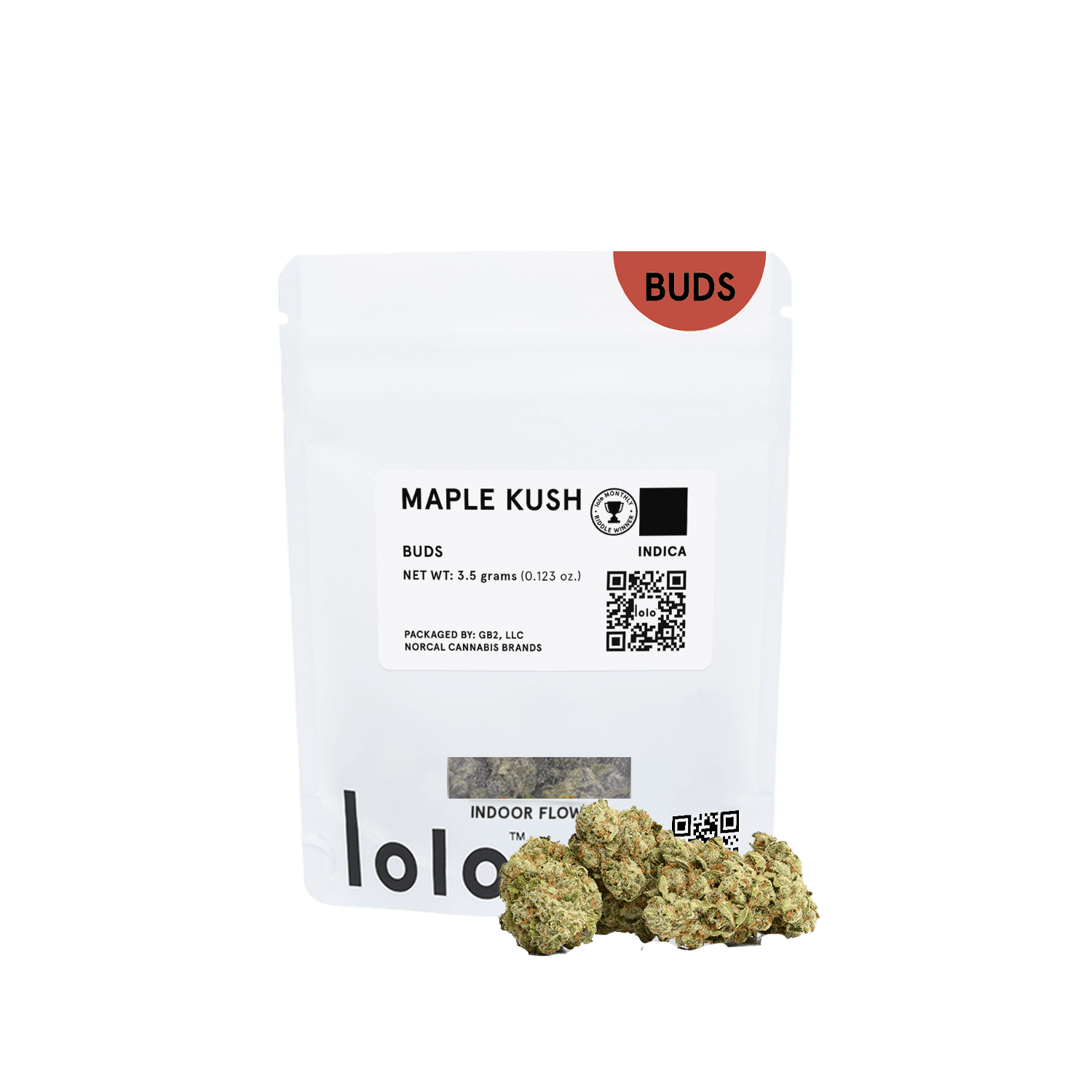 lolo - lolo | Maple Kush | Indoor Buds | 3.5g - 1