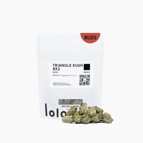 lolo - lolo | Triangle Kush B+2 | Indoor Buds | 3.5g - 1