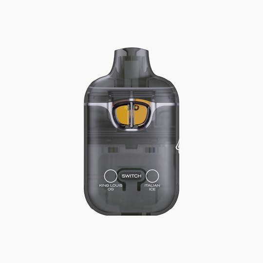 Boutiq - 1G Liquid Diamonds All-In-One SWITCH - King Louis OG x Italian Ice - 1