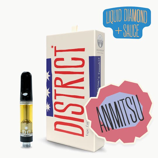 District Cannabis - Anmitsu Liquid Diamonds and Sauce Cartridge - 1