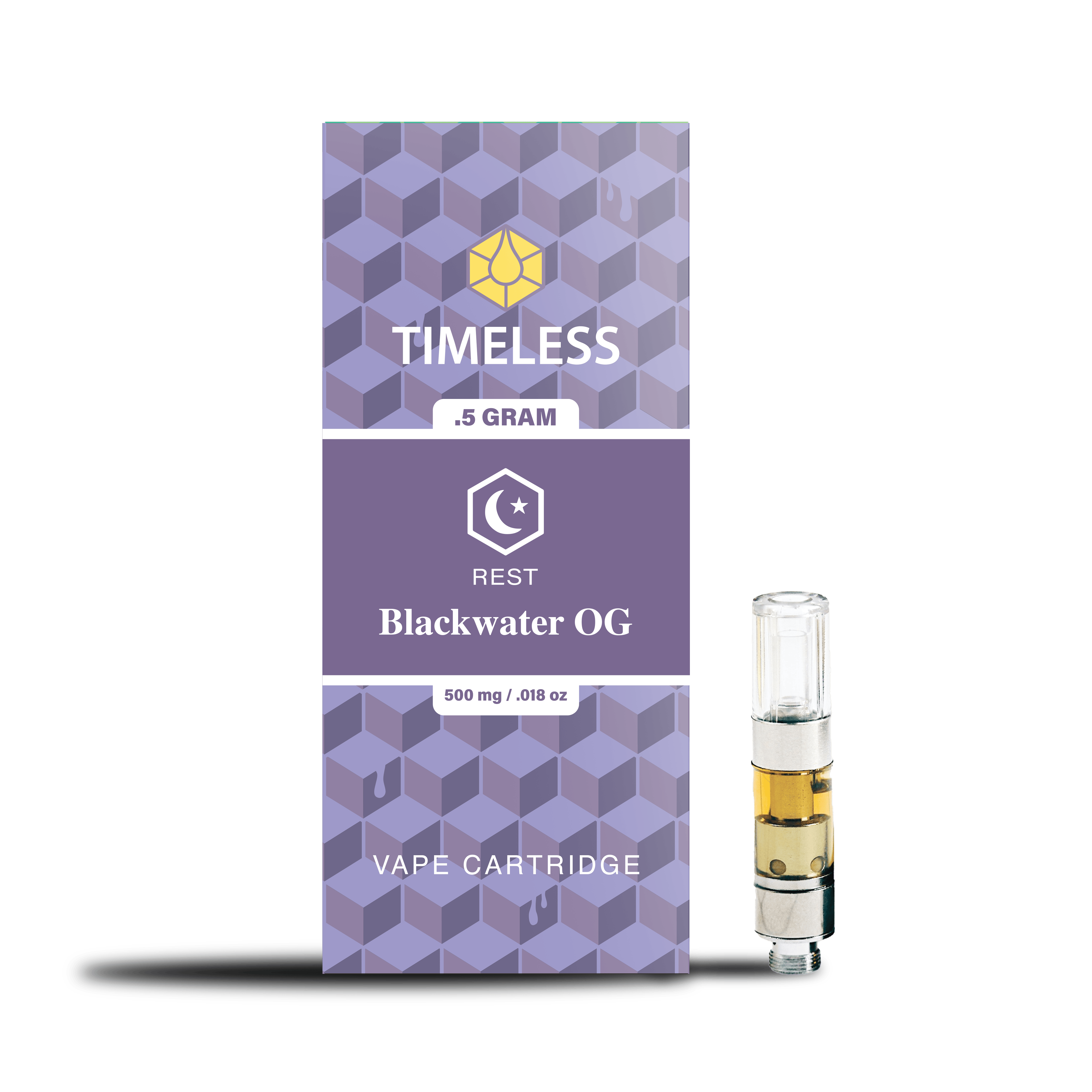 Timeless Vapes - Blackwater OG | ENERGY Cartridge | 0.5g - 1
