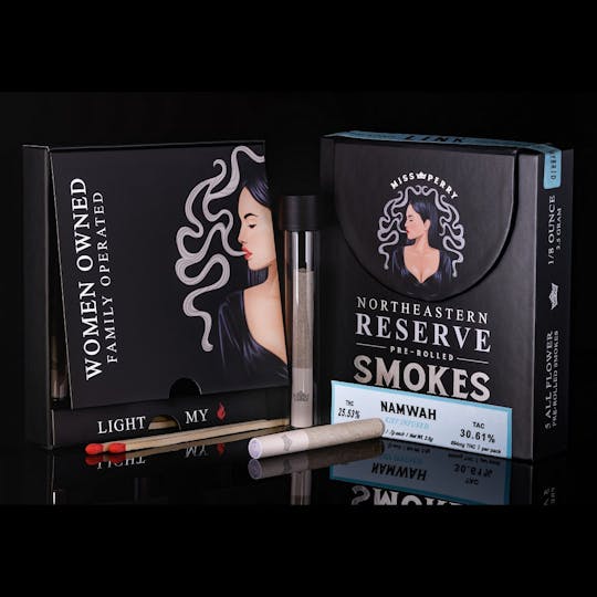 Miss Perry Northeastern Reserve - Nam Wah – Kief-Infused Pre-Rolls – Versabox (5pk) - 1