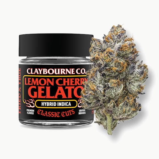 Claybourne Co. - Lemon Cherry Gelato (3.5g) - Classic Cuts - 1