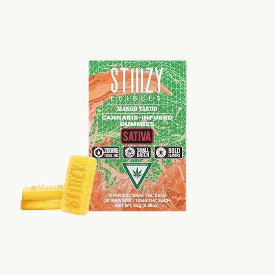 STIIIZY - - MANGO TANGO - Gummies 200mg THC Edibles - 1