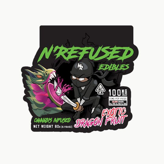 N'Refused Edibles - N'refused Edibles- Dragon Fruit 100 - 1