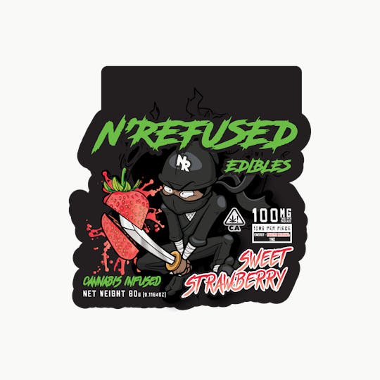 N'Refused Edibles - N'refused Edibles - Sweet Strawberry 100 - 1