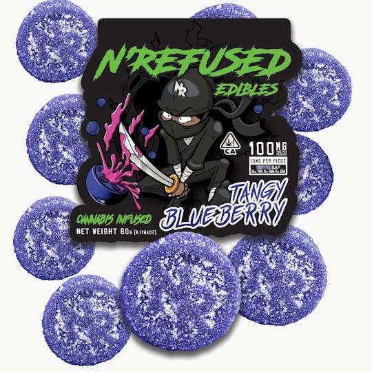 N'Refused Edibles - N'refused Edibles-Tangy Blueberry 100 - 1