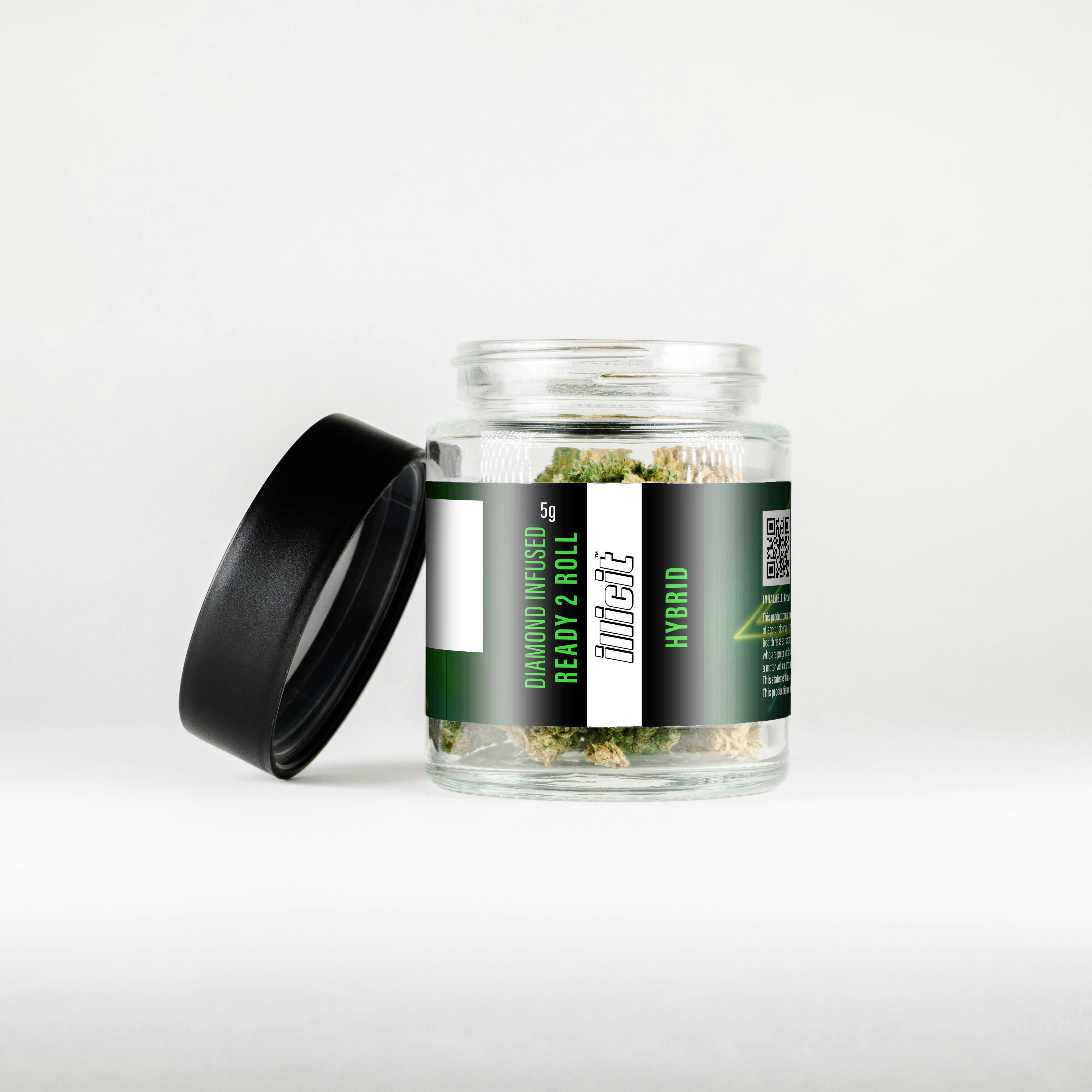 ILLICIT - Hybrid 5g Diamond Infused Ready2Roll Flower - 1