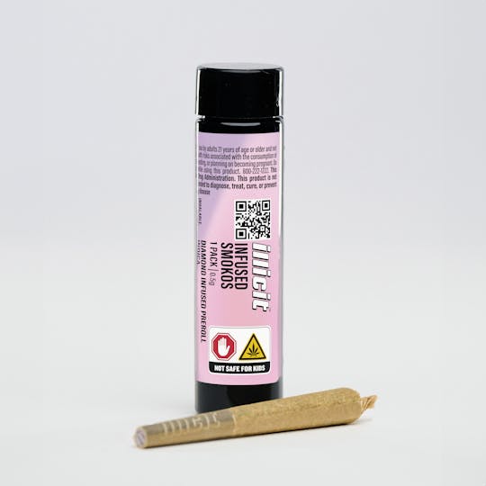ILLICIT - Indica Diamond Infused Smokos .5g 1-Pack - 1