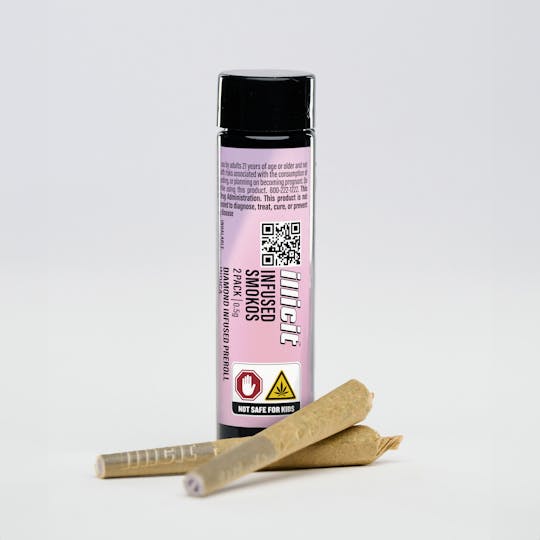 ILLICIT - Indica Diamond Infused Smokos .5g 2-Pack - 1
