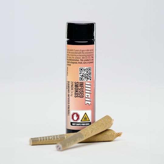 ILLICIT - Sativa Diamond Infused Smokos .5g 2-Pack - 1