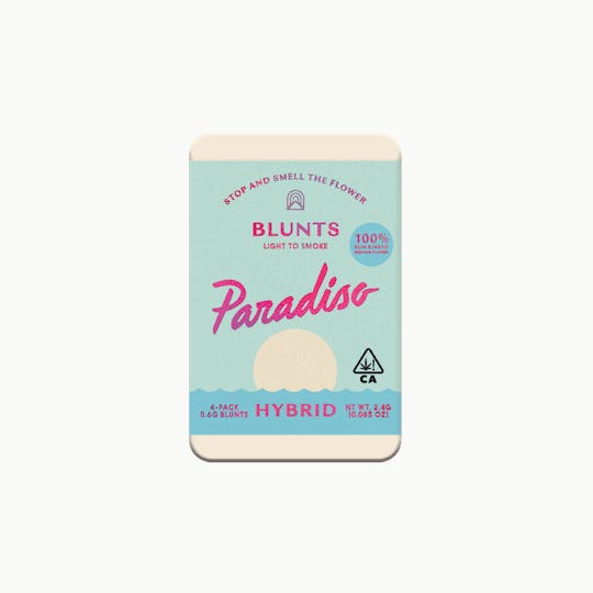Paradiso Gardens - Paradiso Blunts 4pk | Glitter Bomb Hybrid (2.4g) - 1