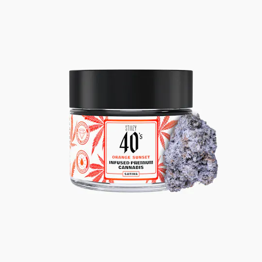 STIIIZY - - ORANGE SUNSET - 3.5G 40's Infused Flower Jar - 1
