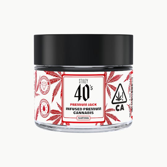 STIIIZY - - PREMIUM JACK - 3.5G 40's Infused Flower Jar - 1