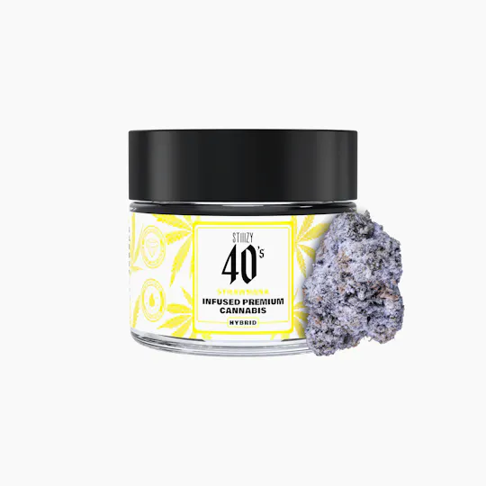 STIIIZY - - STRAWNANA - 3.5G 40's Infused Flower Jar - 1