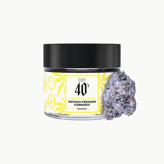 STIIIZY - - PINEAPPLE RUNTZ - 3.5G 40's Infused Flower Jar - 1