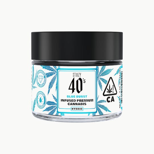 STIIIZY - - BLUE BURST - 3.5G 40's Infused Flower Jar - 1