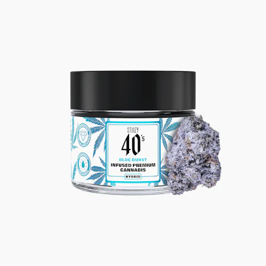 STIIIZY - - BLUE BURST - 3.5G 40's Infused Flower Jar - 1