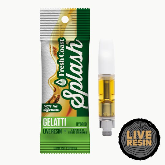 Fresh Coast - Gelatti | Splash Live Resin 1G Cart | Hybrid - 1