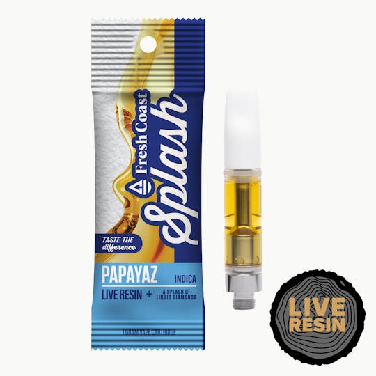 Fresh Coast - Papayaz | Splash Live Resin 1G Cart | Indica - 1