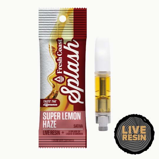 Fresh Coast - Super Lemon Haze | Splash Live Resin 1G Cart | Sativa - 1