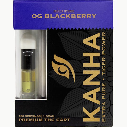 KANHA - KANHA | OG Blackberry | 1g Cartridge - 1