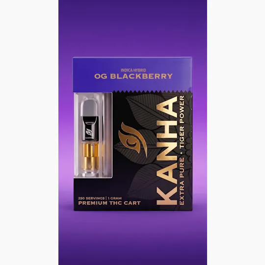 KANHA - OG Blackberry | 1g Vape Cartridge - 1